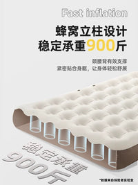 Explorer Inflatable Air Mattress for Outdoor Camping Tent, Single Person Foldable Sleeping Pad for Home Use