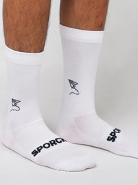 Sporcks Cycling Socks High Elastic Breathable Quick-Dry Mid-Calf for Men and Women