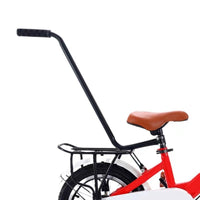 Bicycle Push Bar for Kids Learning to Ride, Safety Training Handle for Children's Bikes