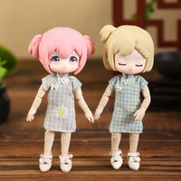 OB11 Chinese Cheongsam for GSC 1/12 BJD Dolls