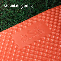 Mountain Spring Double IXPE Foam Camping Mat with Aluminum Film, Thickened Moisture-proof Picnic Pad