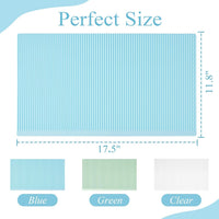 Refrigerator Silicone Liner Mat, Non-Slip, Mildew-Proof, Drawer Shelf Protector