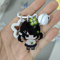 Cute Cartoon Acrylic Keychain for Bags and Gifts