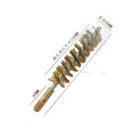 Machine Pipe Wire Brush for Chimney Cleaning and Rust Removal, M12 Thread