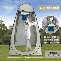 Portable Pop-Up Shower Tent for Outdoor Camping and Home Use