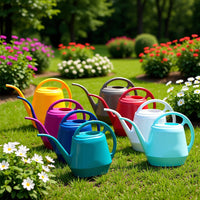 Long Spout Watering Can, 4L Large Capacity, Thickened Plastic for Indoor Outdoor Plants
