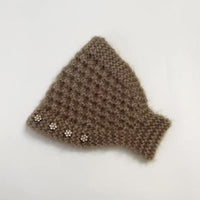 Women's Winter Knitted Headband Ear Warmer Neck Scarf with Rhinestones