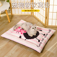 Pet Cooling Mat Waterproof Stain-Resistant Dog Cat Bed for Small to Medium Breeds