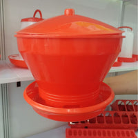 Automatic Poultry Feeder for Chickens, Ducks, and Geese