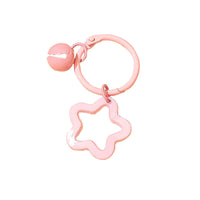 Floral Bell Star Keychain for Bags and Gifts