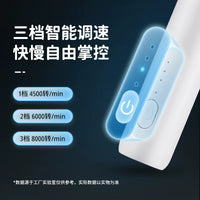 Rechargeable Handheld Milk Frother with 3-Speed Adjustment for Coffee and Beverages