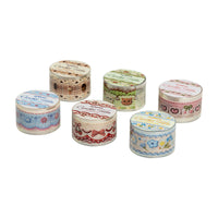 Tomato Sauce Girl Crochet PET Tape Series for DIY Scrapbooking and Decoration