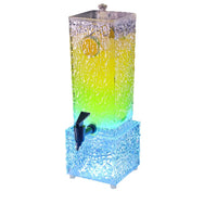 3L LED Light-Up Beer Dispenser with Faucet for Bar KTV Parties