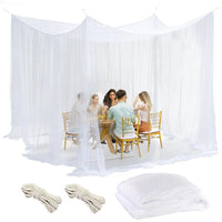 Outdoor Camping Mosquito Net Canopy - Easy Setup Square Bed Tent for Indoor/Outdoor Use
