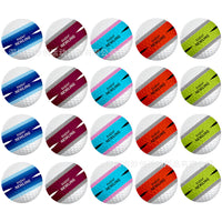 Seamless 360-Degree Alignment Golf Balls, Three-Layer High-Density Competition Putter Balls