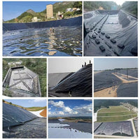 Heavy-Duty Pond Liner Geomembrane for Fish Ponds, Lotus Ponds, and Embankment Protection, UV Resistant