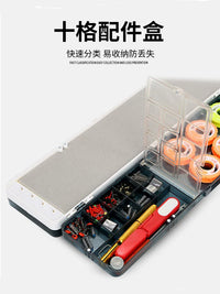 Large Capacity 3-Layer Fishing Float and Tackle Storage Box
