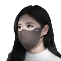 Winter Warm Cycling Face Mask with Eye Protection, Windproof & Dustproof