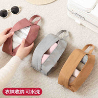 Portable Travel Organizer Bag for Underwear, Socks, and Cosmetics