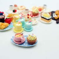Dollhouse Miniature Breakfast Set for OB11 Models