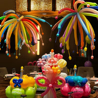 Dopamine Fireworks Balloon Set for Birthday Party Decoration