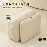 Travel Compression Packing Cubes for Luggage, Portable Organizer Bags for Underwear, Clothes, and Toiletries
