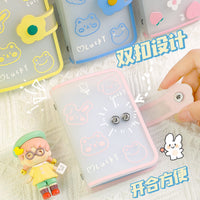 Cute Cartoon Silicone Card Holder for Women - Slim, Portable, High Capacity