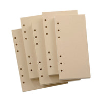 M5A7A6 Stone Grain Paper 120g Loose Leaf Refill for Journals and Scrapbooking