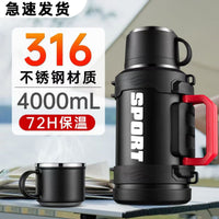316 Stainless Steel Large Capacity Insulated Thermos for Travel, Car, and Home