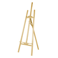 Solid Wood Easel Display Stand for Posters, Art, and Event Signage