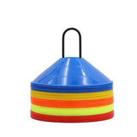 Football Training Marker Cones, Round Disc Obstacles for Sports Drills, Thickened Field Markers