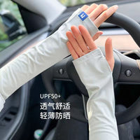 Unisex UV Protection Cooling Arm Sleeves for Outdoor Sports Cycling
