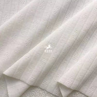 High-Elastic Ribbed Star Jacquard Knit Fabric for Doll Clothes, Scarves, and Hair Ties