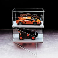 Dustproof Display Case with Opening Door for Action Figures, Toys, Shoes, and Bags