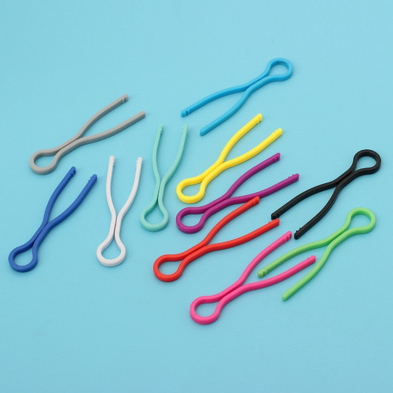 Colorful Bobbin Clips for Sewing Machine Thread Spool Fixation