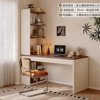 Corner Desk with Bookshelf and Cabinet, L-Shaped Computer Desk for Home Office or Study