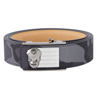 Golf Automatic Buckle Belt for Men and Women, Imported Microfiber, Soft and Non-deforming, Gift Box Packaging