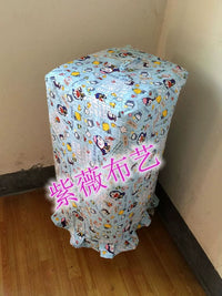Fabric Dust Cover for Microwave Oven, Toaster, Juicer, Bread Maker, or Air Purifier - Portable Double-Layer Thickened