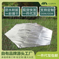 Waterproof Aluminum Film Picnic Blanket Mat for Outdoor Camping and Beach