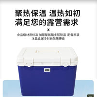 Medical Insulated Cooler Box for Vaccines, Insulin, Reagents, Blood Transport with Ice Packs