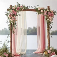 Wooden Wedding Arch for Outdoor Ceremonies and Event Decor