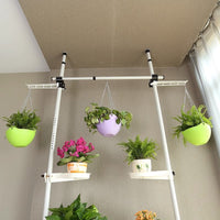 Multi-Tier Wrought Iron Plant Stand for Indoor Living Room Balcony