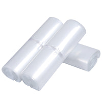 Self-Adhesive PE Plastic Garment Packaging Bags, Clear, 8 Mil Double Layer