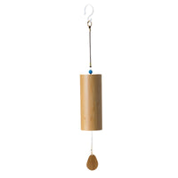 Retro Bamboo Wind Chime Japanese Chord Wind Chime Musical Instrument Outdoor Antique Bamboo Wind Chime Ornament