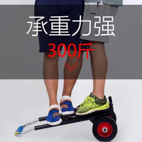 Jieqi Portable Folding Hand Cart with Wheels for Luggage and Cargo