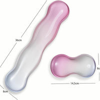 Crystal Clear Gradient Silicone Wrist Rest for Mouse and Keyboard - Cool, Waterproof, Non-Slip