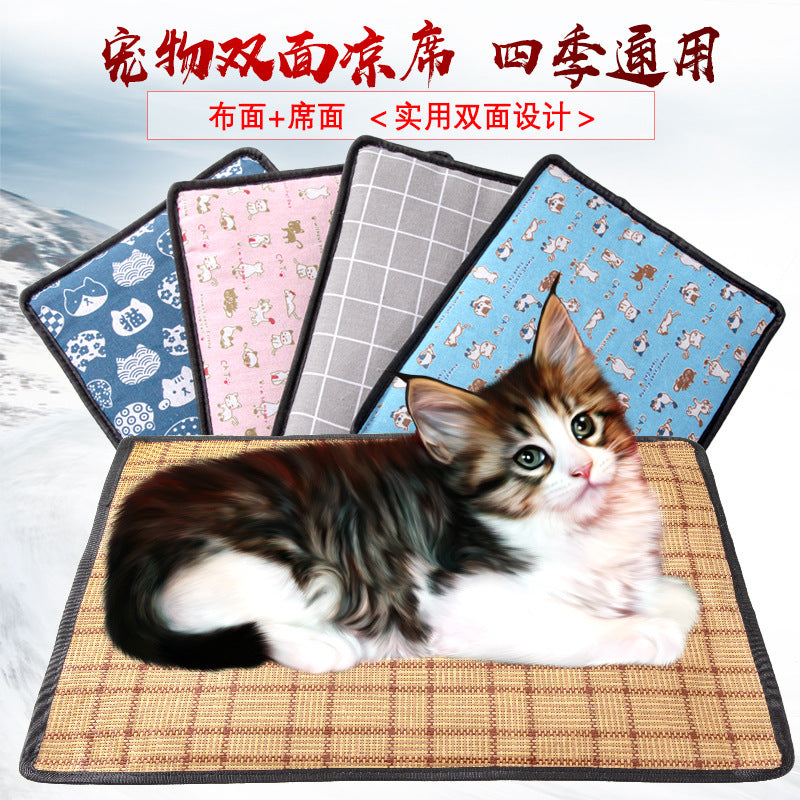 Pet Cooling Mat for Cats and Dogs, Summer Sleep Pad for Kennels and Beds, All Seasons