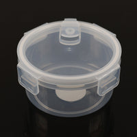 Food Grade Refrigerator Storage Containers with Lids - Microwave Safe Plastic Lunch Boxes for Fruits and Meals