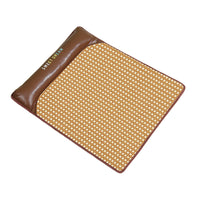 Pet Cooling Mat Rattan Weave Summer Bed for Cats and Dogs