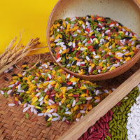 1lb Bulk Simulation Rice Grains for DIY Crafts & Play Food